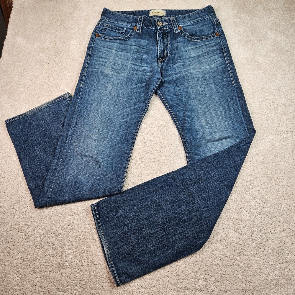 Big Star Womens 34XL Jeans Y2K McBling Bootcut Western Cowgirl Extra Long Rodeo